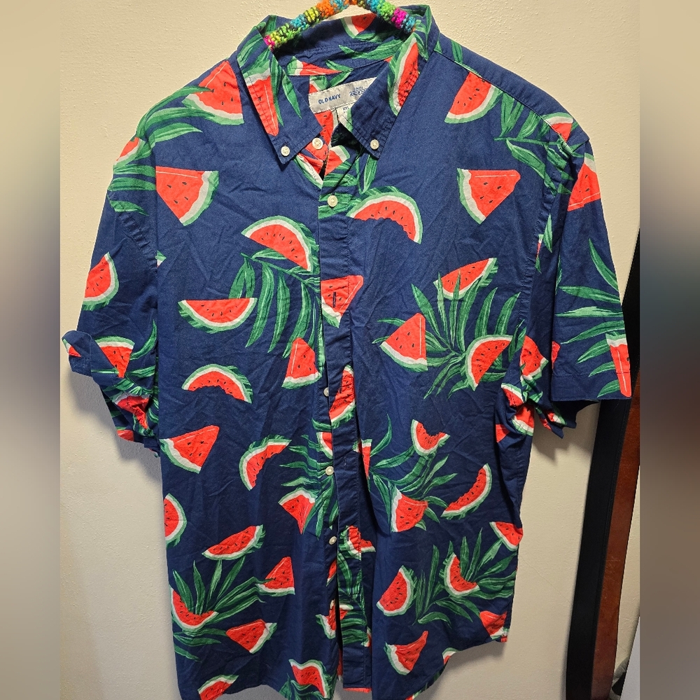 Old navy 2xl button up shirt